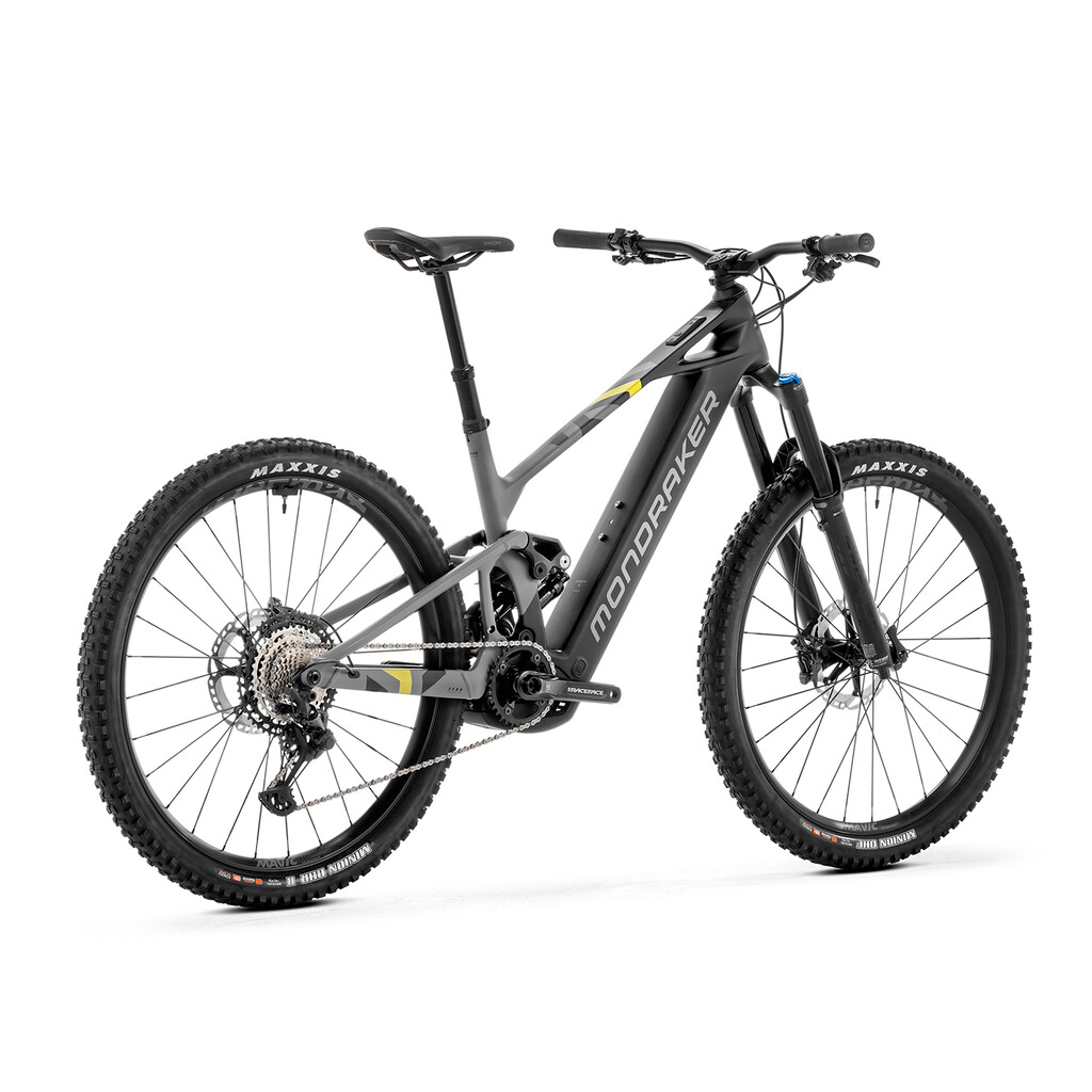 Mondraker - CRAFTY CARBON R - grey / black /  yellow 