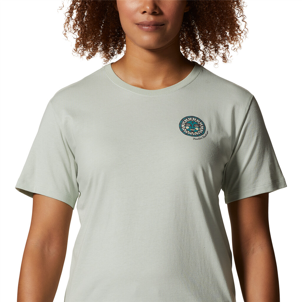 Mountain Hardwear - W Kea Earth™ Short Sleeve Tee - cactus white 384