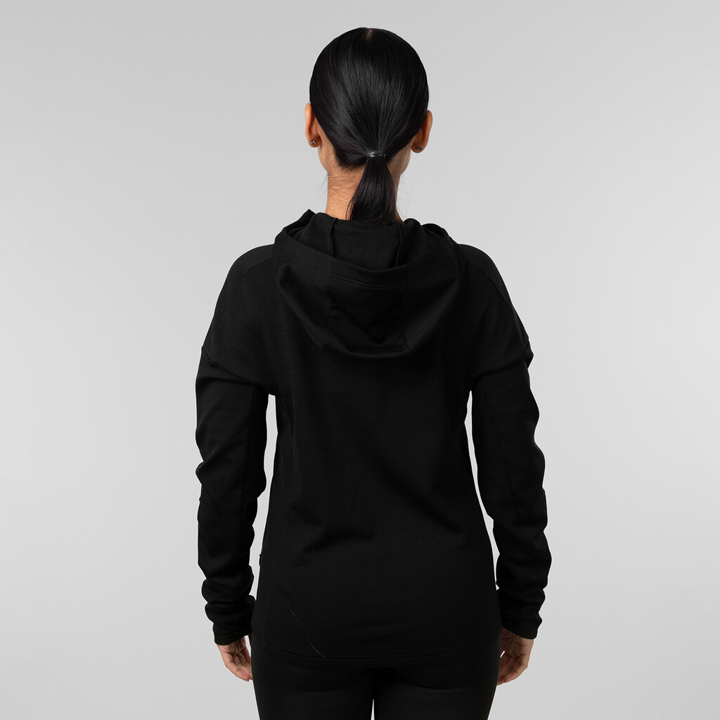 Johaug - Aerial Woolmix Fullzip - black