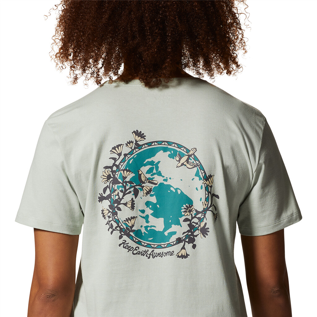 Mountain Hardwear - W Kea Earth™ Short Sleeve Tee - cactus white 384