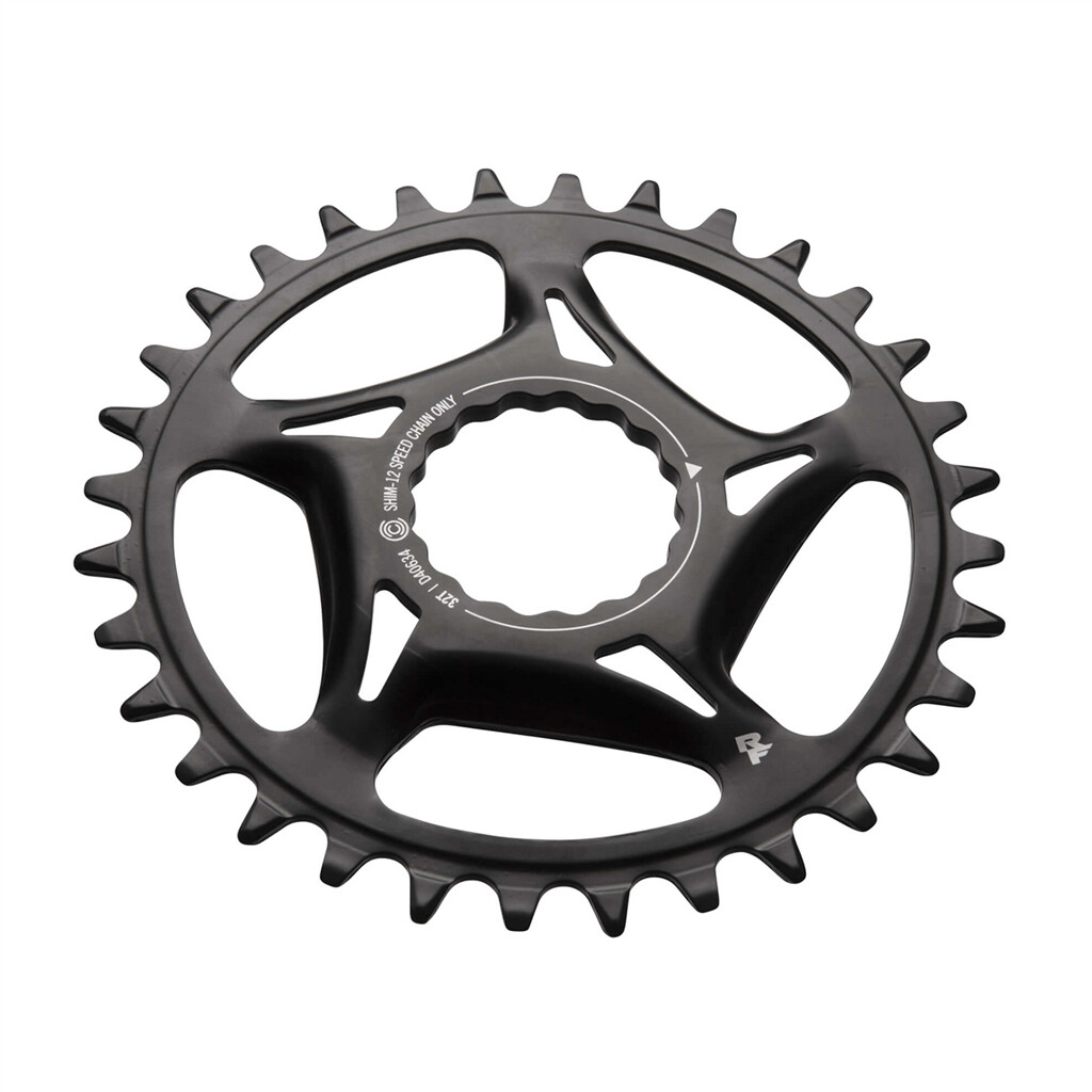 Race Face - RaceFace DM Steel Chainring Shimano 1x12SPD 52CL - black