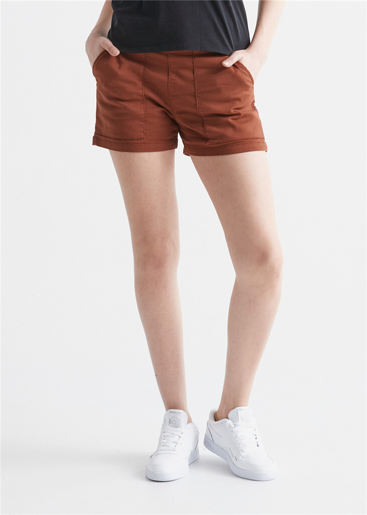 DU/ER - W No Sweat Everyday Short - 4 inch - tortoise shell