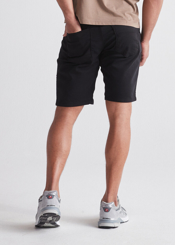 DU/ER - No Sweat Relaxed Short - 10 inch - black