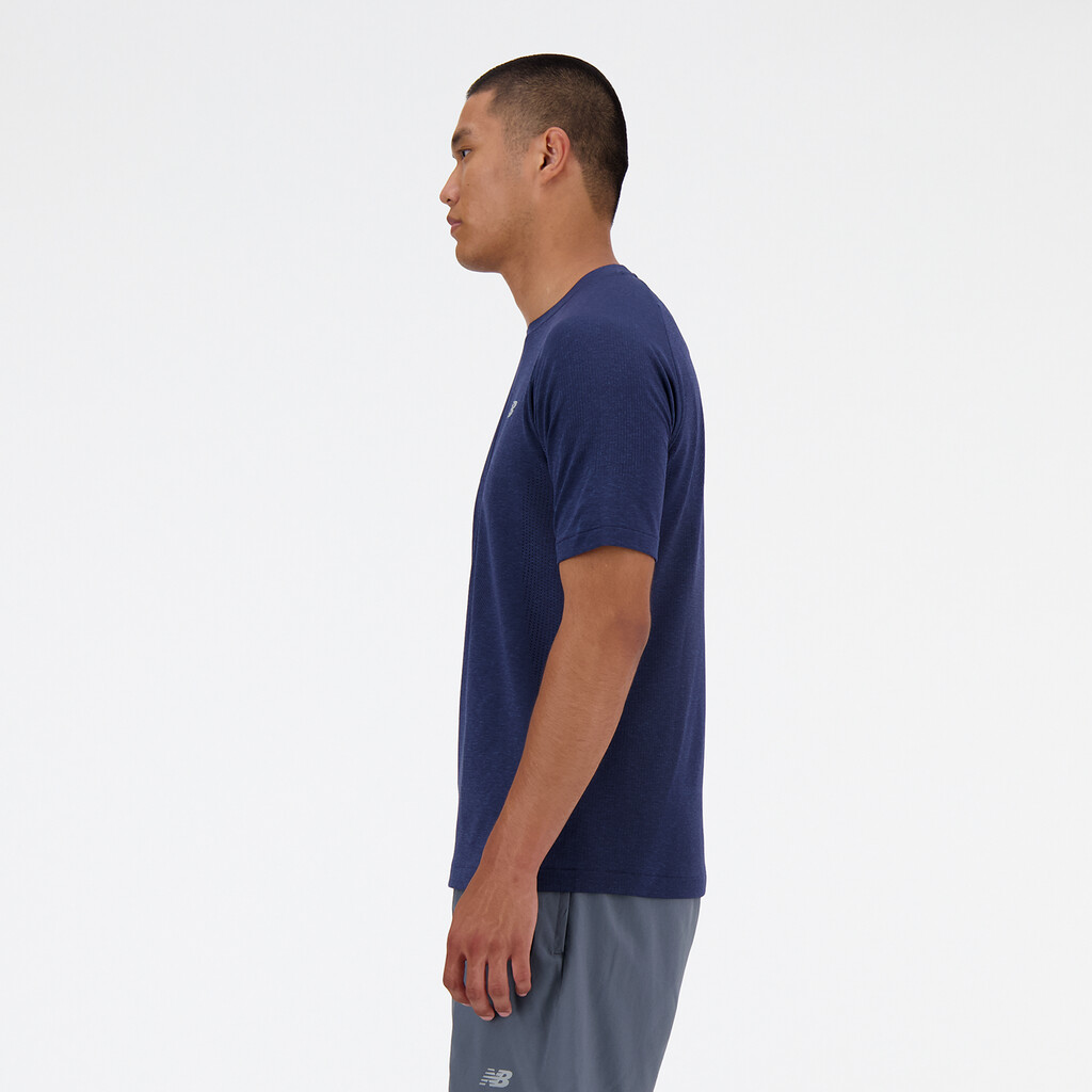 New Balance - NB Athletics Seamless T-Shirt - nb navy