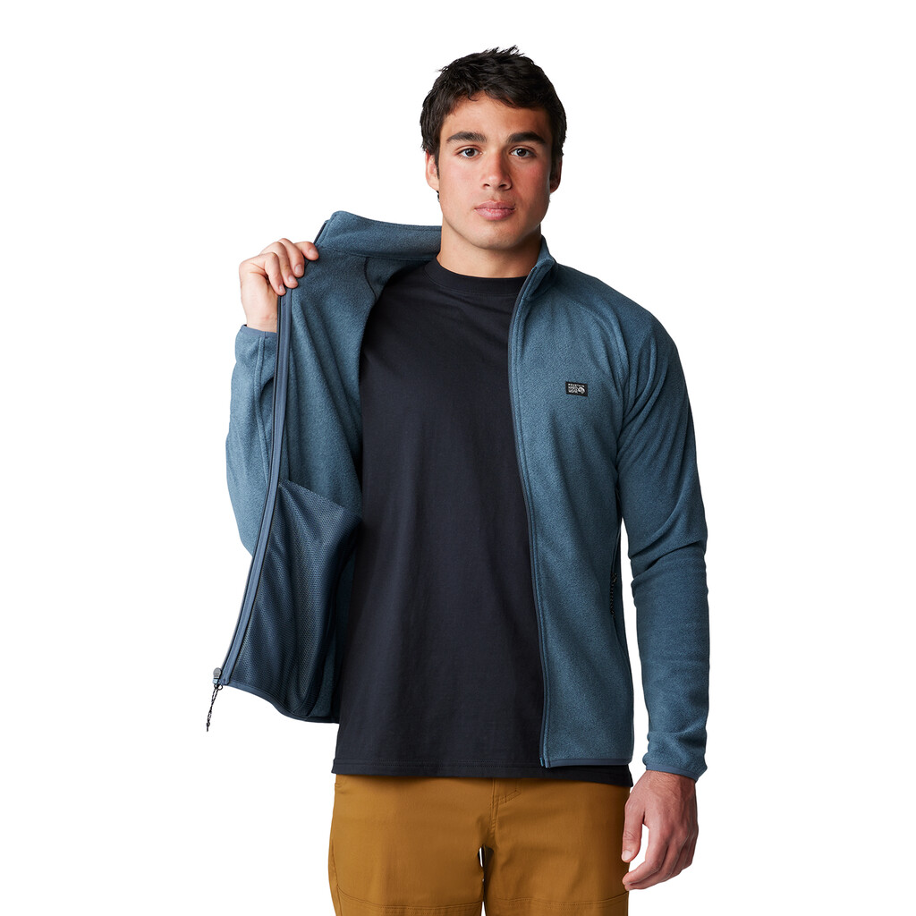 Mountain Hardwear - M Microchill™ Full Zip Jacket - moon blue heather 430