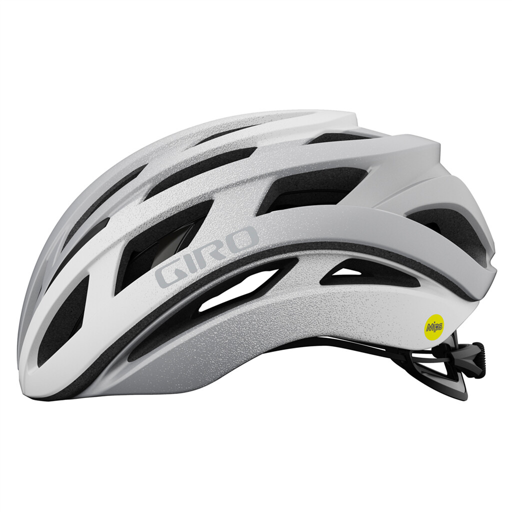 Giro Cycling - Helios Spherical MIPS Helmet - matte white/silver fade