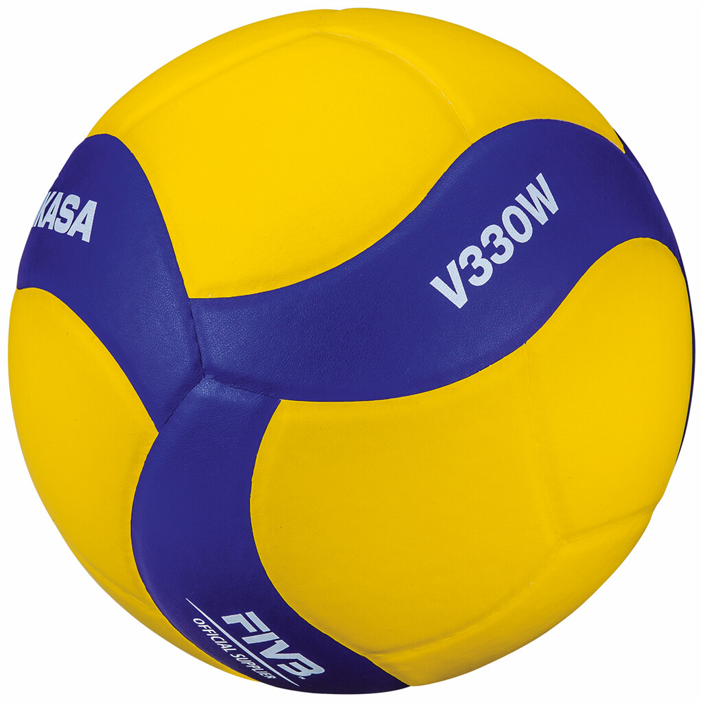 Mikasa - Volleyball V330W - yellow/royal