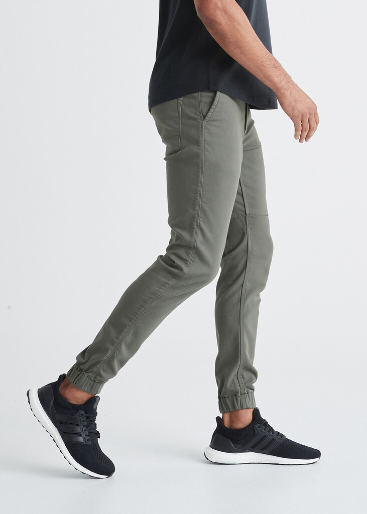 DU/ER - No Sweat Jogger  - thyme