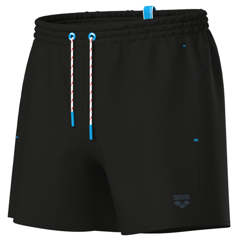 Arena - M Arena Pro_File Beach Short Logo - black/asphalt