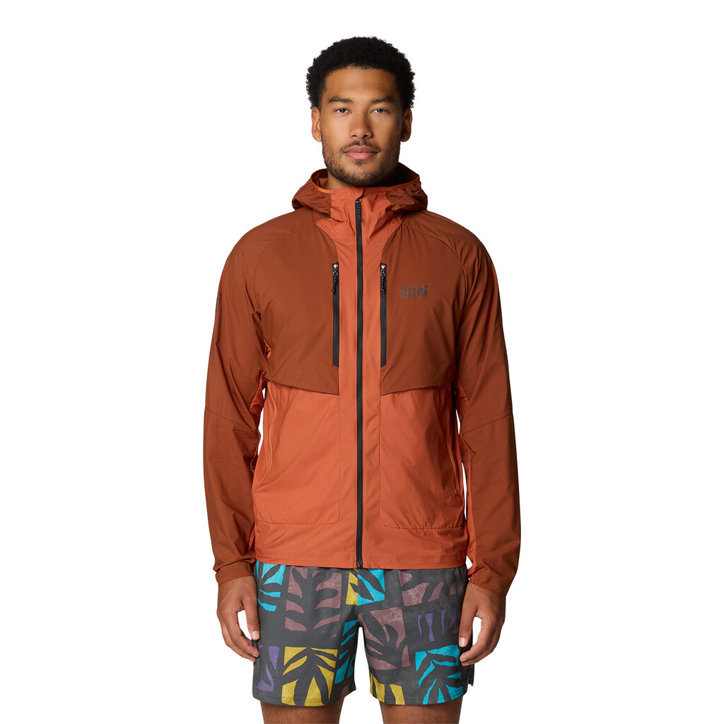 Mountain Hardwear - M Kor AirShell™ Hybrid Hooded Jacket - iron oxide, raw carnelian 218