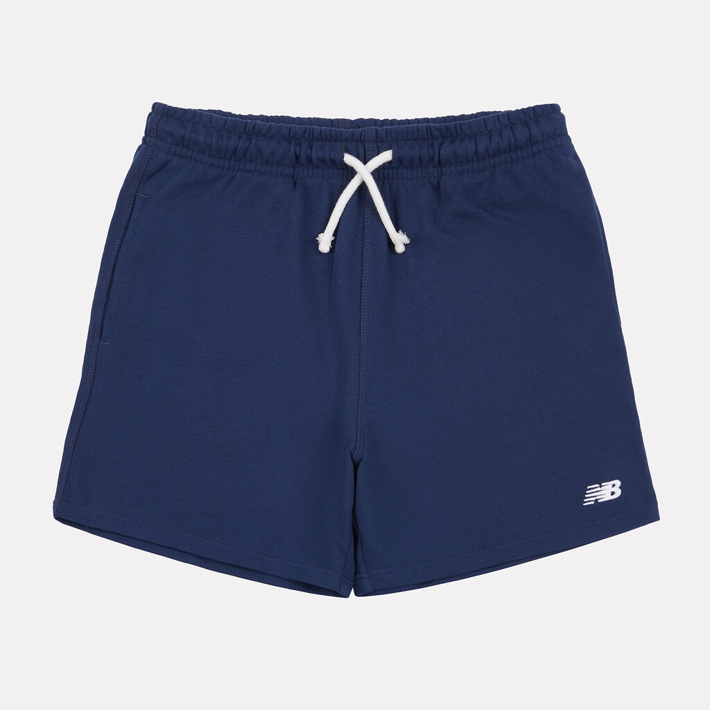 New Balance - B New Balance French Terry Small Logo Short - nb navy