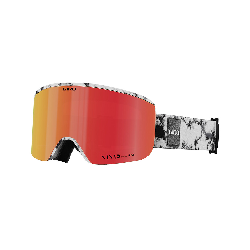 Giro Eyewear - Axis Vivid Goggle - white/dark matter;vivid ember S2;+S1 - one size
