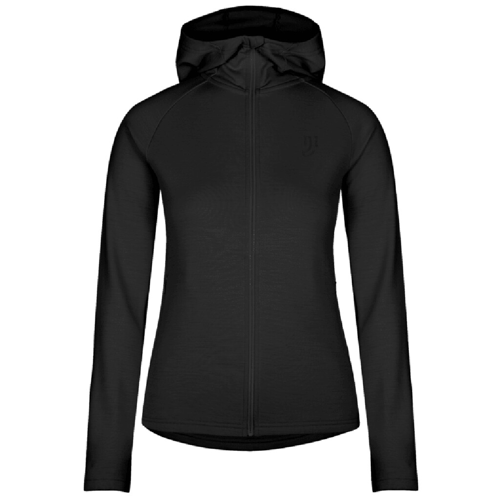 Johaug - Aerial Woolmix Fullzip - black