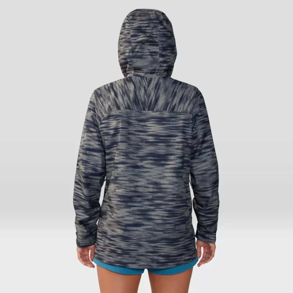 Mountain Hardwear - W Stretch Ozonic™ Jacket - dark zinc frequency print 407