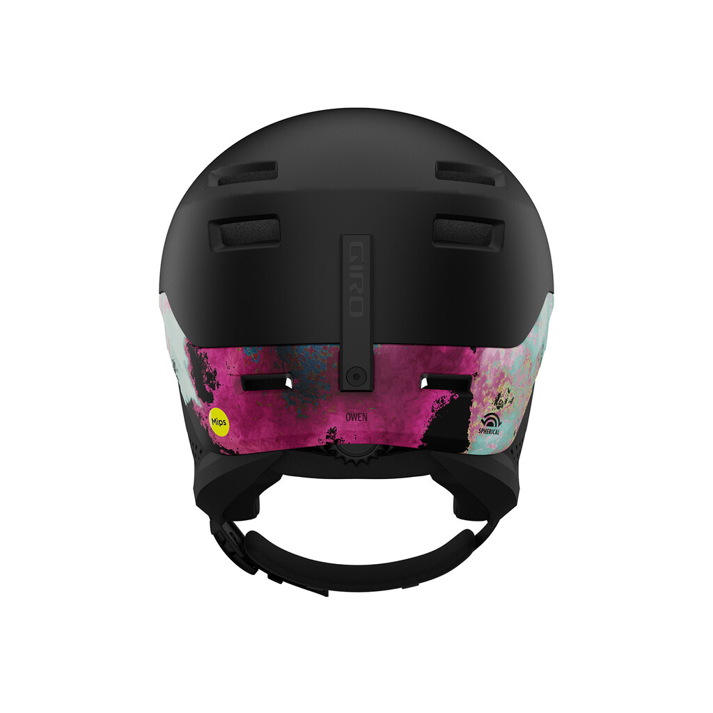 Giro Snow - Owen W Spherical MIPS Helmet - matte black/dark matter