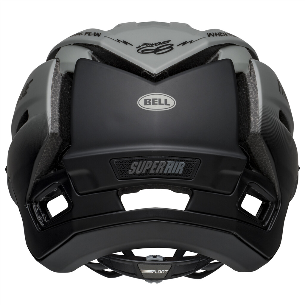 Bell - Super AIR R Spherical MIPS Helmet - matte gray/black fasthouse