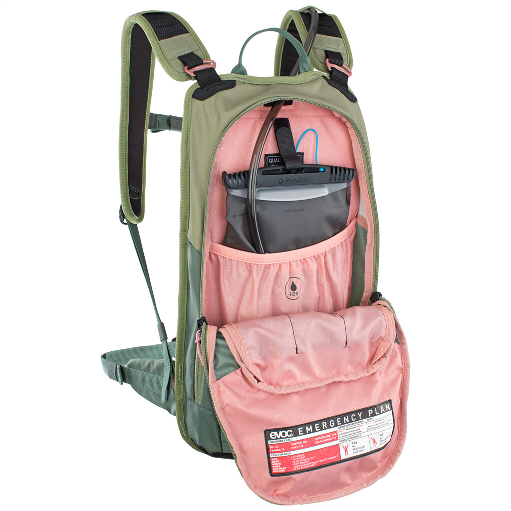 Evoc - Stage 6L Backpack + 2L Bladder I - light olive/olive