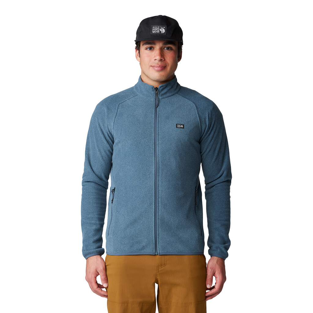 Mountain Hardwear - M Microchill™ Full Zip Jacket - montauk blue heather 430