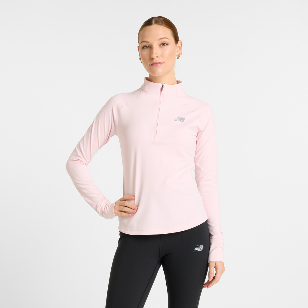 New Balance - NB Harmony Half Zip - rose sugar