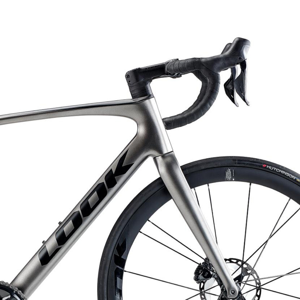 Look - Bike 765 Optimum 2 Disc Brakes ULTEGRA DI2 2X12 - charcoal metallic black satin