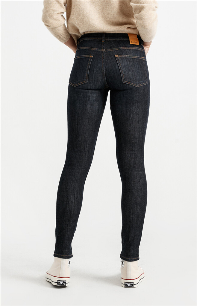 DU/ER - W Stay Dry Fireside Denim Skinny - Dark Stone - dark stone