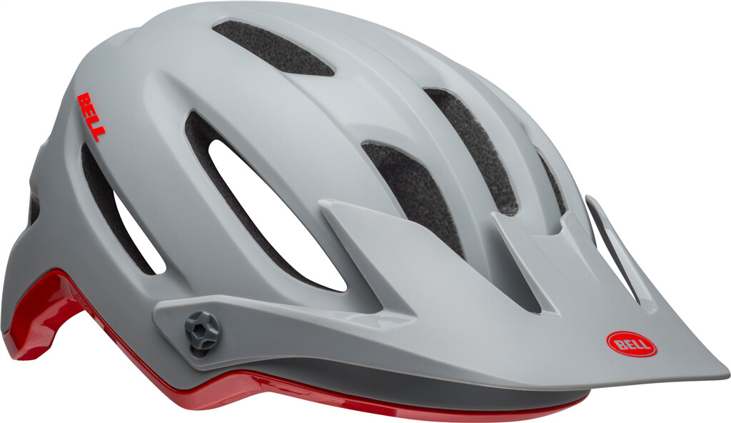 Bell - 4forty MIPS Helmet - matte/gloss gray/crimson