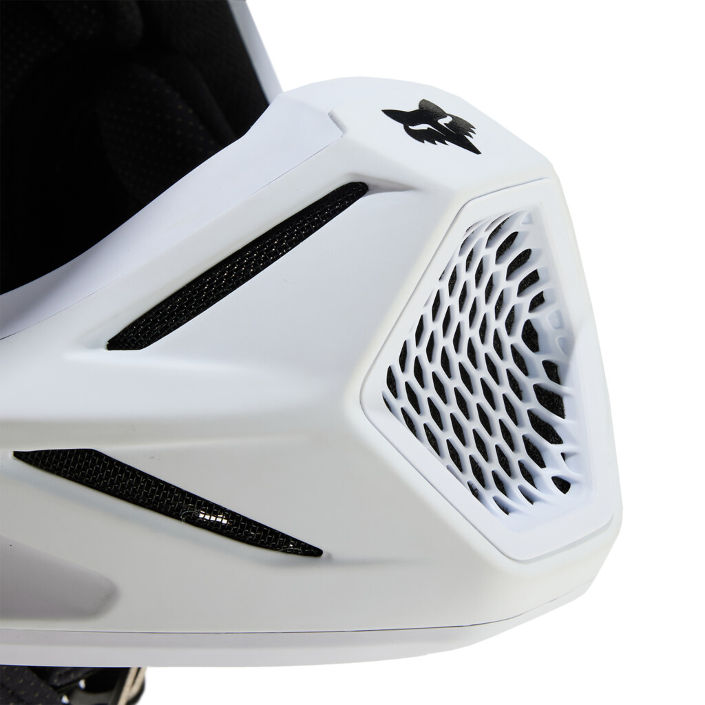 Fox Racing - V3 Solid Helmet - matte white