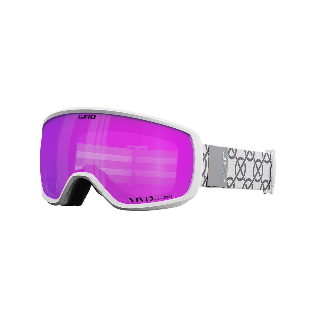Giro Eyewear - Balance II W Vivid Goggle - white monogram;vivid pink S2 - one size
