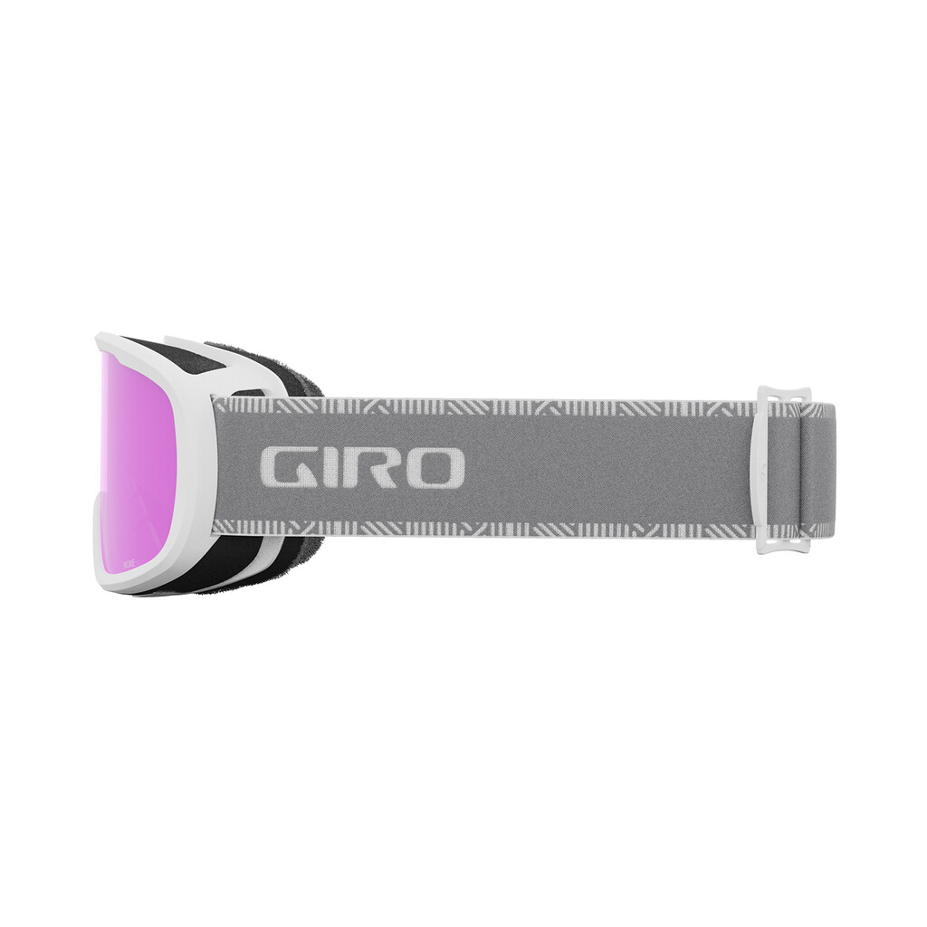 Giro Eyewear - Moxie Flash Goggle - white/grey chute;amber pink S2;+S0 - one size