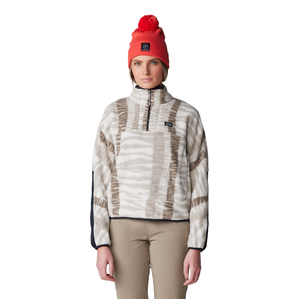 Mountain Hardwear - W HiCamp™ Printed Pullover - wild oyster ridge stripe print 285