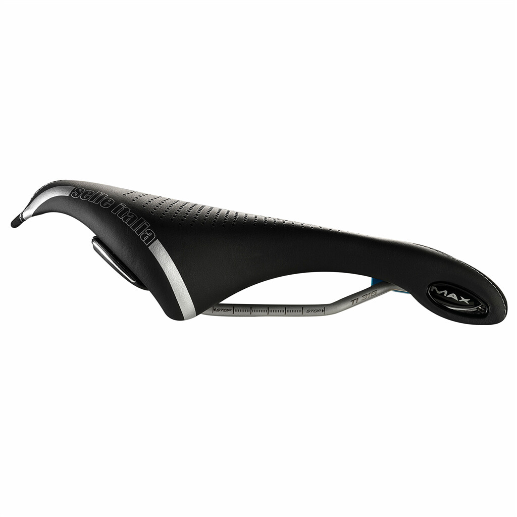 Selle Italia - Max Flite Gel TI 316 Superflow - black