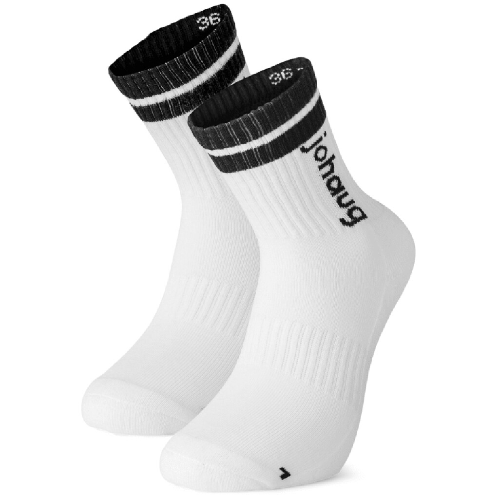 Johaug - Retro Sports Socks 2-Pack - white