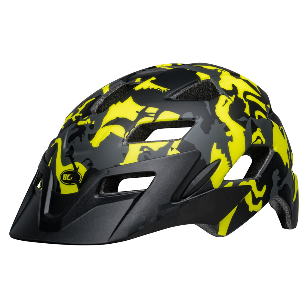 Bell - Sidetrack Youth MIPS Helmet - matte black camosaurus