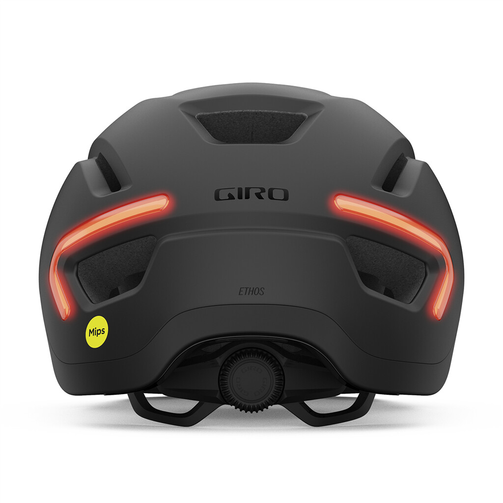 Giro Cycling - Ethos LED MIPS Helmet - matte black