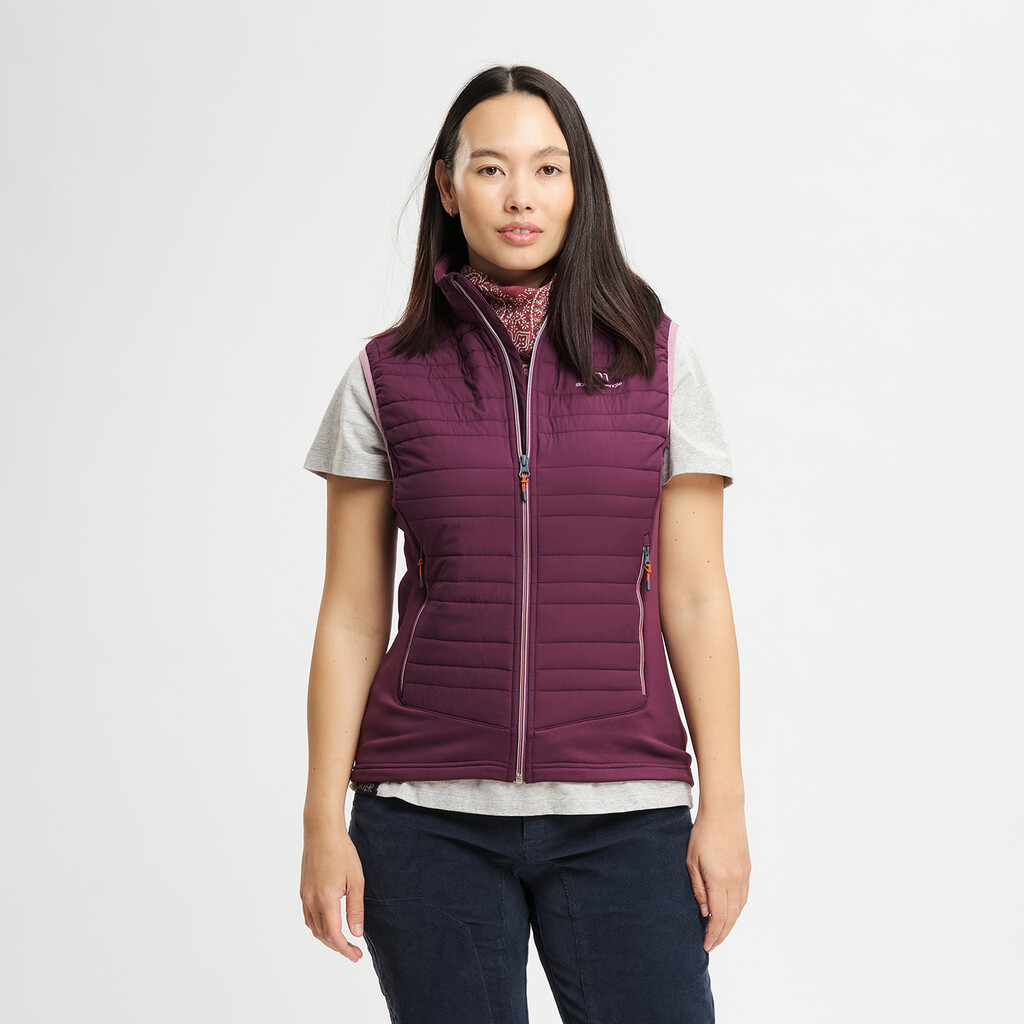 Elevenate - W Fusion Stretch Vest - aubergine