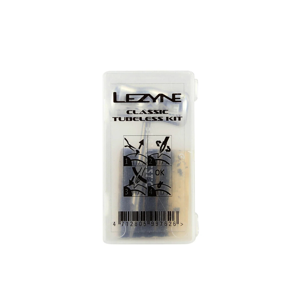 Lezyne - Classic Tubeless Kit - clear