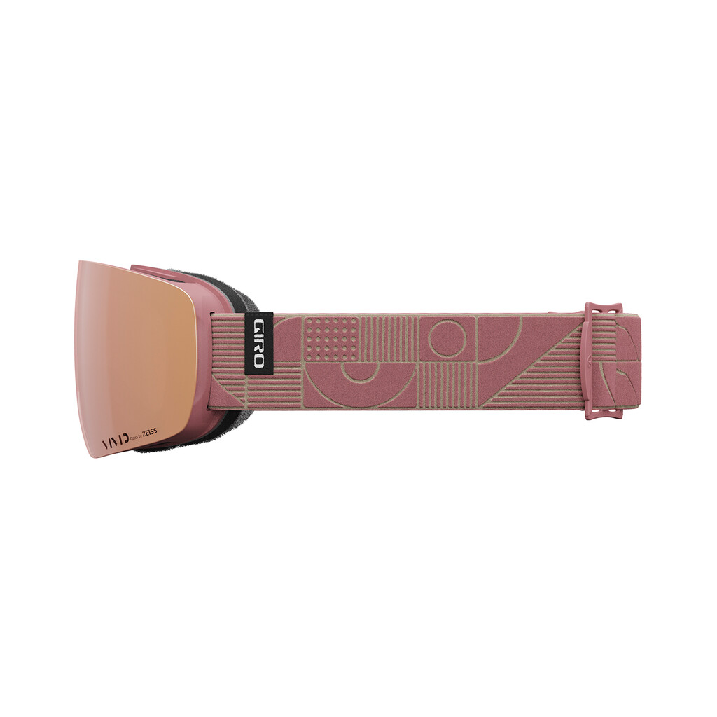 Giro Eyewear - Contour RS W Vivid Goggle - rosé linocut;vivid rose gold S2;+S1 - one size