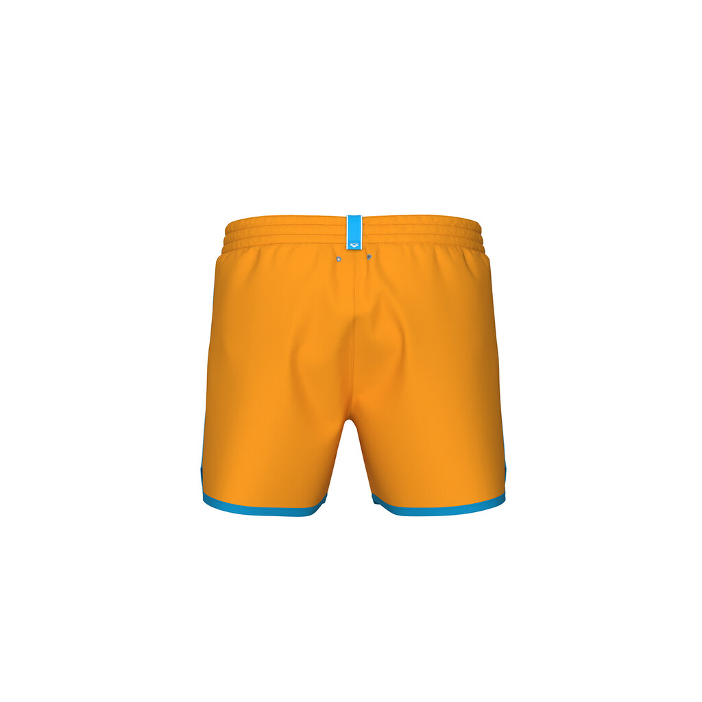 Arena - M Arena Big Logo Borders Beach Short - parrot/turquoise