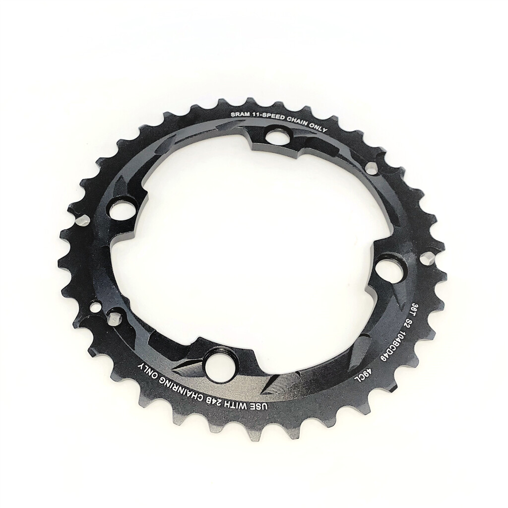 Sram - Chainring GX 104 BCD No Pin 36T 2x11 - black