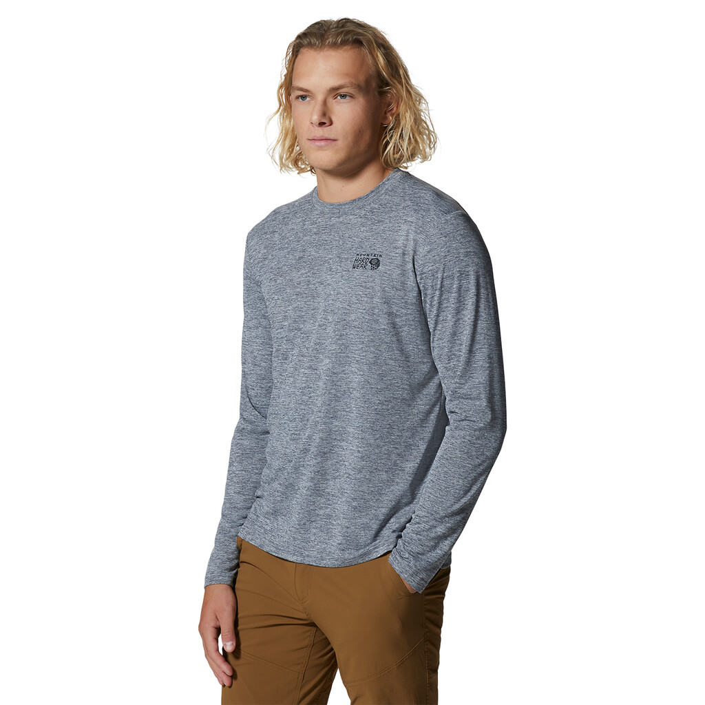 Mountain Hardwear - M Sunblocker™ Long Sleeve - foil grey heather 056