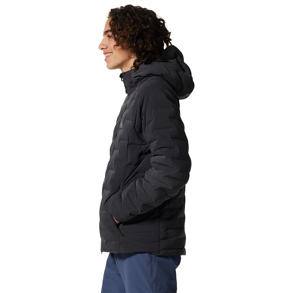 Mountain Hardwear - M Stretchdown Hoody - dark storm heather 004