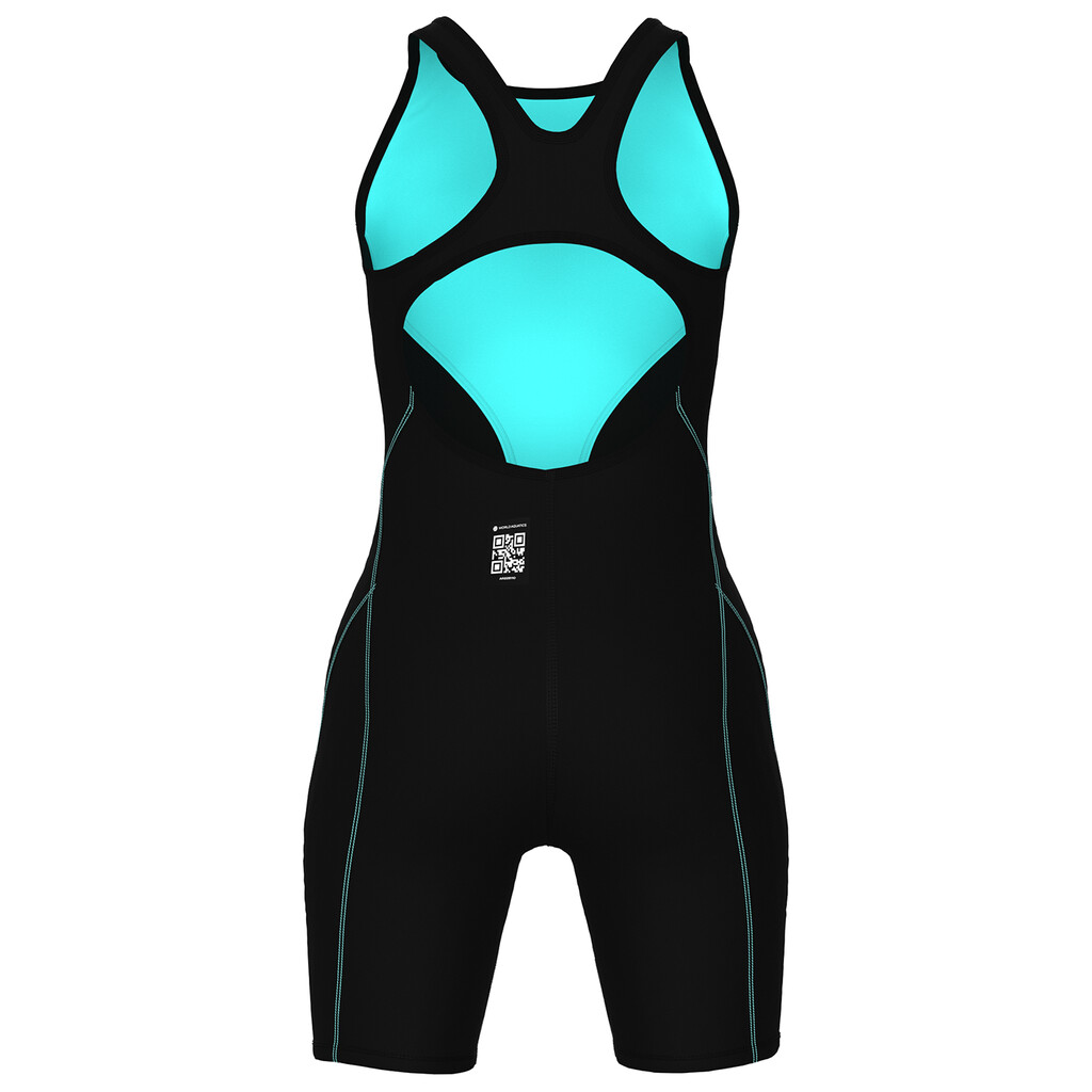 Arena - G Powerskin Impulso Ob Jr - black/teal