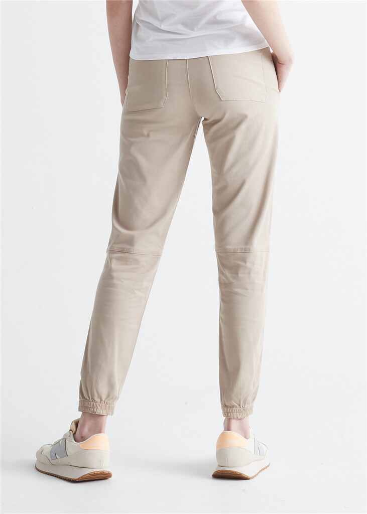 DU/ER - W Live Free High Rise Jogger - almond