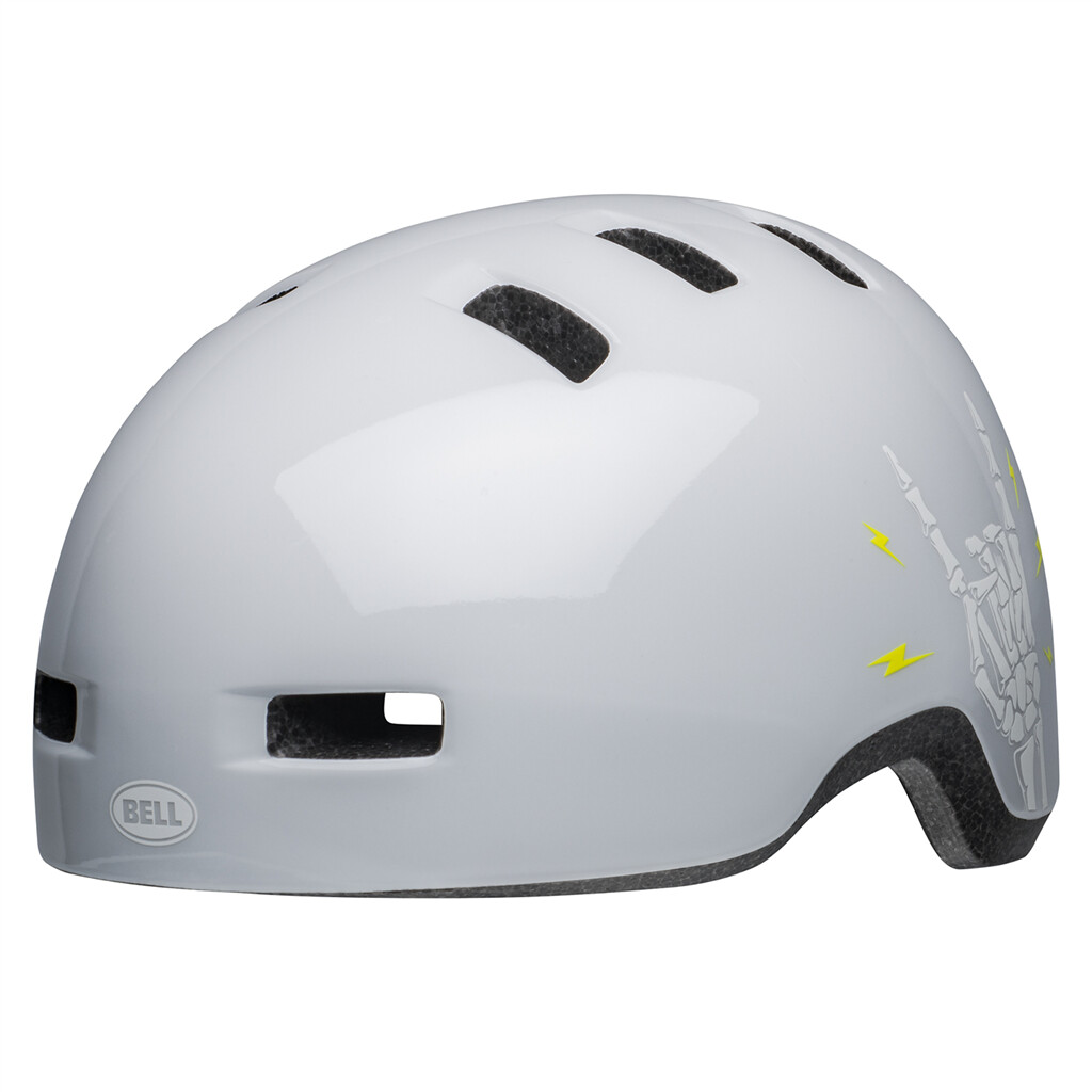 Bell - Lil Ripper Helmet - gloss white corna